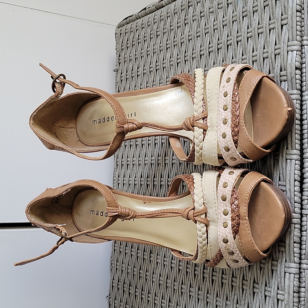 Madden girl, T-strap high heel